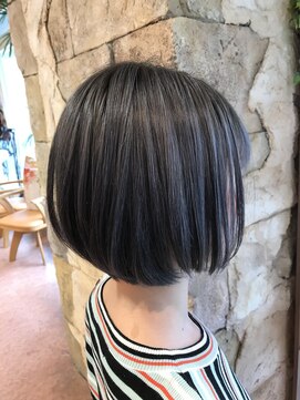 クレドガーデン 綾瀬店(CRED GARDEN) 透け感ショートボブ
