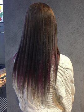 ヘアサロンエム 大宮東口(HAIR SALON M) 外ハネボブ/アッシユブラウン/ネオウルフ/デザインカラー