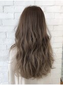 『LOBBY』 佐藤 アッシュベージュ×ミックス巻き