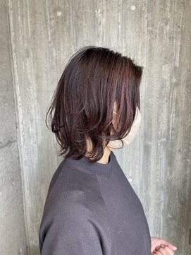 エイト オキナワ 沖縄新都心店(EIGHT okinawa) 【EIGHT 沖縄】お客様スタイル_ピンクブラウン