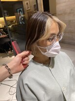 ゼンコー キチジョウジ シェール(ZENKO KICHIJOJI chere)&nbsp;☆韓国ショートボブ/インナーカラーフェイスフレーミングカラー