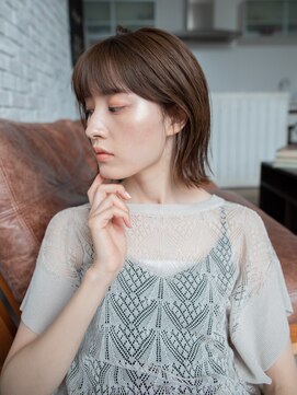 美容室 リズヘアー 稲毛店(Riz hair) 切りっぱなしボブ【稲毛駅】