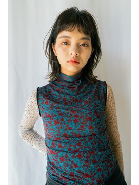 エニイ(ANY) 暗髪× ボブウルフ