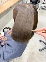 アンジェリカ 広島駅前店(ANGELICA)&nbsp;【橋上】髪質改善　オリーブベージュ