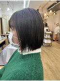 スタイリング簡単！ぷつっとボブ　横浜　