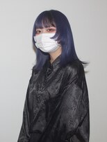 ハイブ 金沢(Hive)&nbsp;10代20代ハイトーンブリーチウルフカット髪質改善ツヤ髪スタイル