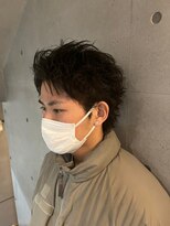 メンズサロンドットリアン(dot. lien) メンズショートアップバングメンズショートウルフ