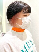 ロンドシエル 横浜(Lond ciel)&nbsp;インナーカラーイヤリングカラーハイトーン×韓国【横浜】