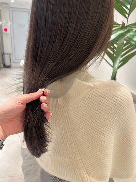 ジーナ 本八幡(Zina) 大人かわいい20代30代40代小顔ショコラベージュ　Zina本八幡