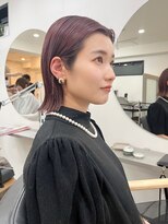 メモリーズ 銀座(Memories)&nbsp;ラベンダーベージュとミディアムボブ