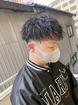 ブレイズ ザ サロン(BLAZE THE SALON)&nbsp;楽々セットショートマッシュソフトツイストパーマ【BLAZE 大庭】