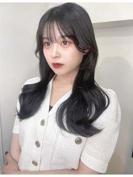 リコバイアフロート(riko by afloat) 顔まわりカット/レイヤーカット/サイドバング/韓国ヘア