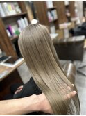 #ショコラアッシュ#ヘルシースタイル#ふんわりカール