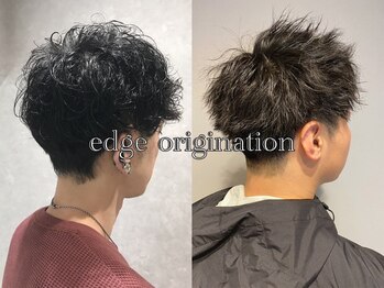 エッジ オリジネーション 梅田店(edge origination)の写真/【大阪梅田/カット＋眉カット￥2,980～】トレンド感をプラスしたスタイルをご提案☆ツイストパーマもお任せ