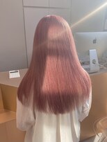 ペレ 栄店(PELE) デザインカラー/レイヤーカット/ウェットヘア/オリーブベージュ