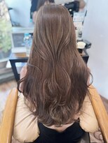 シエルバイアフロート(ciel by afloat)&nbsp;ブリーチなしダブルカラー/オリーブベージュ【自由が丘】