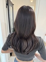 ビビバイベル(BiVi by BHEL)&nbsp;ショコラグレージュレイヤーカットブリーチなしダブルカラー