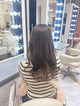 リー 梅田(Lee) ブリーチなしダブルカラー/ベージュ/グレージュ/ミルクティー