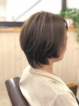 ヘアデザイン ムー(hair design mou)の写真/40代以上のお客様に人気！！気になり始めた白髪を生かしておしゃれなヘアスタイルに◎