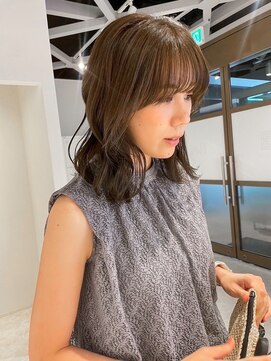 アンドファインヘアービューティー(AND FINE hair beauty) 柔らかブラウンカラー!!