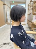 Say.イメチェンショートボブ黒髪外ハネボブ美髪ワイドバング青山