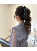ポニーテール/ヘアアレンジ