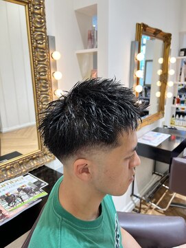 コワファースト させぼ五番街店(COIFF1RST) フェード×アップバング☆