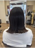 切りっぱなしスタイル