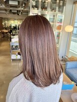 オーガニック リブ 川越(organic+live)&nbsp;透明感◎秋のミルクティーベージュハイライト