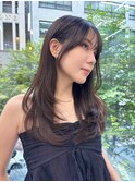 重さを残しつつ軽やかに♪抜け感ロングレイヤー