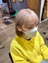 ブリックバイブレイス 千葉 千葉中央(brick by brace)&nbsp;千葉駅/オリーブグレー/小顔/ココアベージュ