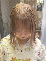 アルカナ 明治神宮前原宿(ARCANA)&nbsp;ミルクティーベージュ/ボブ/ハイトーン/ダブルカラー/渋谷