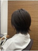 襟足長めショートボブ