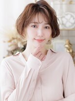 カバーヘア ブリス 川口(COVER HAIR bliss)&nbsp;イヤリングカラーブリーチなしシャギーウルフa川口20代30代40代