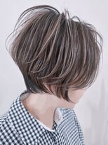 アナザヘアー なんば 高島屋前店(ANAZA hair) 前下がりボブ&シークレットハイライト