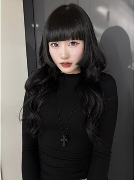アイヴァン(AIVAN) 姫カット 透明感カラー