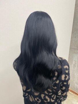 リフトバイマグ 松本駅前店(lift by mag) 20代30代40代髪質改善トリートメントブルーブラック透け感