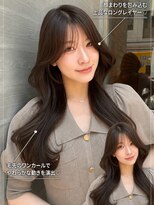 アプリ 大宮西口(appri) 韓国風くびれロング×艶ダークブラウン/大宮