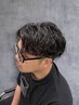 朝5分で決まる!メンズカット+シャドウパーマ ¥14000→¥12000
