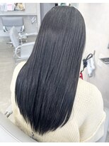 ユニック コウベ(unique KOBE)&nbsp;髪質改善カラー×髪質改善×艶髪×暗髪×ブルーブラック×三宮