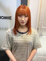 カシェル トウキョウ(Cashel Tokyo) レイヤーカットとオレンジカラー