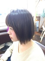 ダブル ヒッチ ヘア(W Hitch hair)&nbsp;セミウエットボブヘア