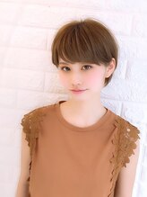 ルルカ ヘアサロン(LuLuca Hair Salon) 【LuLuca豊中／蛍池】耳かけショートの厚めバング