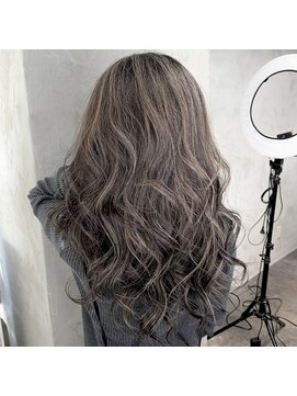 アポロ 横浜駅店(apollo) ハイライト×グレージュ