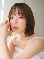 メゾンドイギー(MAISON de IGGY)&nbsp;簡単スタイリング☆シースルーボブ＊マロンベージュ