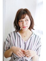 プティルカ ディーシー本店(PutiLuca D.C.)&nbsp;シースルーバングのゆる外ハネカール