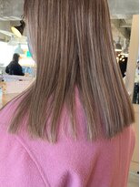 キーン 立川店(keen)&nbsp;【keen×田中】ぷつっとカット×まろやかベージュ