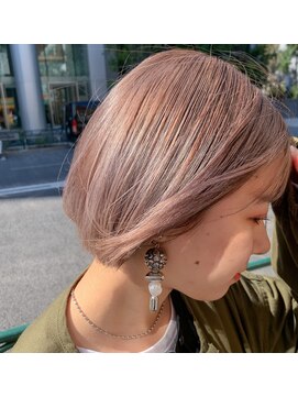 アリー 原宿 表参道(ALLY) 【 ALLY 濱田 】 ミルクティーベージュ