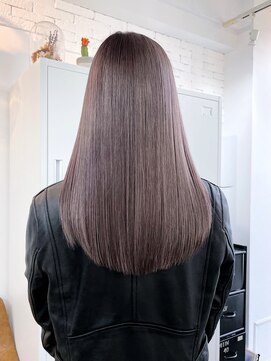 イコ 表参道原宿(ico) シルバーグレージュ ×ケラチントリートメント ホワイトアッシュ