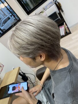 チェレ ロッソ 金剛店(Chere rosso) ハイトーン/メンズ/シルバー/ベージュ